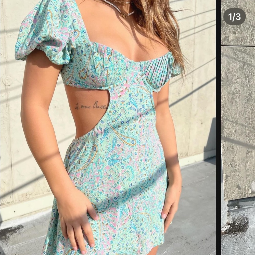 Sky to moon mini dress